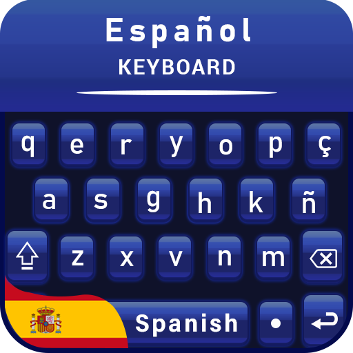 Multilingual keyboard Spanish icon