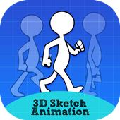 3D Sketch - Animation Maker, Draw &amp; Paint icon