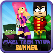 Pixel Teen Titans Runner icon