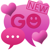 Theme Hearts for GO SMS Pro icon