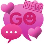 Theme Hearts for GO SMS Pro on 9Apps