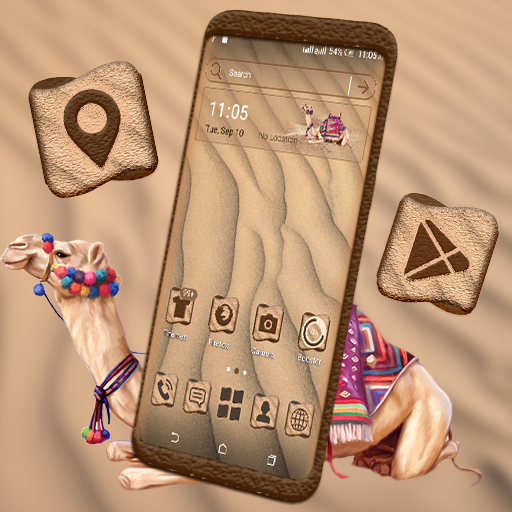 Desert Sand Waves Launcher Theme icon
