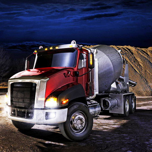 TRUCK AND BUS PARKING icon