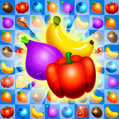Schöne Fruit Garden Juice Match Three Game icon