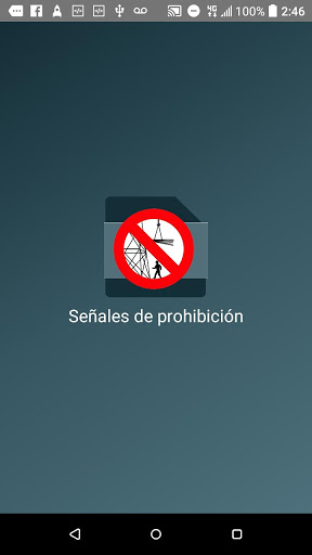 Señales de prohibición - Seguridad laboral screenshot 1