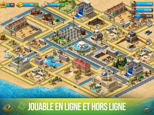 Sim ville sur île paradisiaque screenshot 15