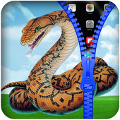 Snake Zipper Lock Screen icon
