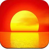 Orange color wallpaper on 9Apps