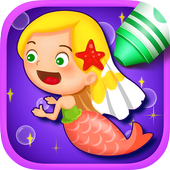 Kids Color Book: Mermaid Story icon
