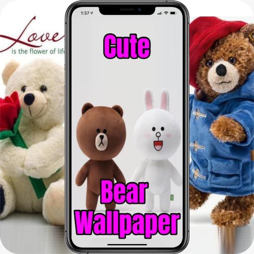 Cute Bear Wallpaper - Cute Background HD icon