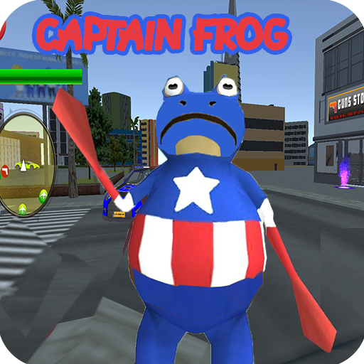 Amazing Captain Frog gangaster Crime city icon