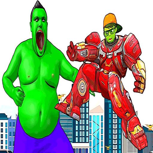 Ironman Nick Vs Fatman Hulk - Scary Teacher 3d icon