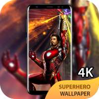 Superhero Wallpaper : 4K Neon Background on 9Apps