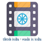 Tictok India Made In India-video app indian Tictok icon
