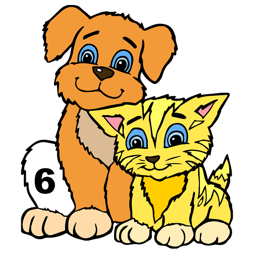Animals Color by Number Kids icon