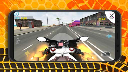 Moto Racing Rider 3D : Racing moto game screenshot 1