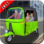 Real Rickshaw Driver 2017 - Chingchi Rickshaw Game