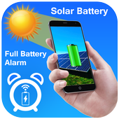 Solar Mobile Charger Prank and Full Battery Alarm icon