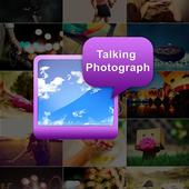 Talking photograph icon