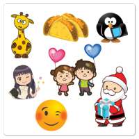❤️Love, 😊 Emoji & 👧Cute Girl Stickers (10 packs) on 9Apps