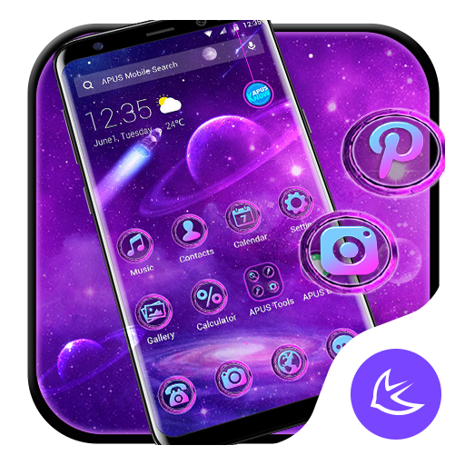 Space Galaxy APUS Launcher theme icon