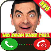 Mr Bean Fake call icon
