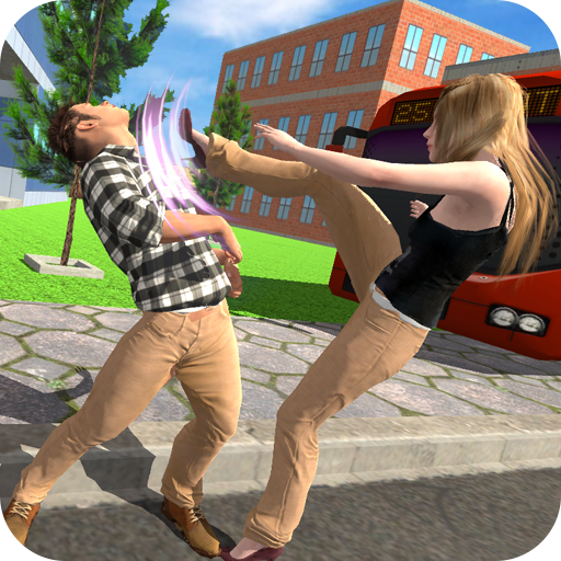 HIGH SCHOOL KUNG FU BULLY FIGHT - KARATE GAMES icon