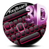 3D Black Keyboard Themes - Black Curved Keyboard on 9Apps