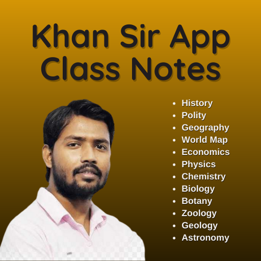 Khan Sir App Class Notes Books icon