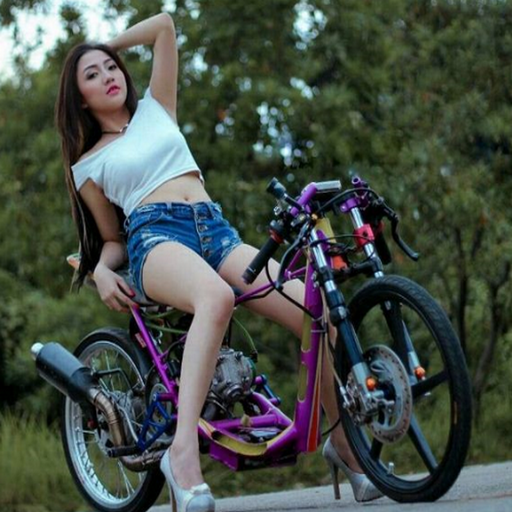 Drag Motorbike Keyboard icon