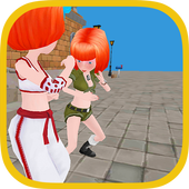 Girl Fight in School HD icon
