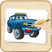 How To Draw Cartoon Cars icon