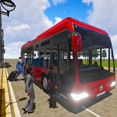 Real Coach Bus Simulator 17 - Mini Bus Driving 3D icon