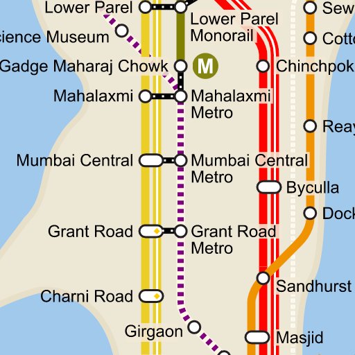 Mumbai Metro Map (Offline) icon