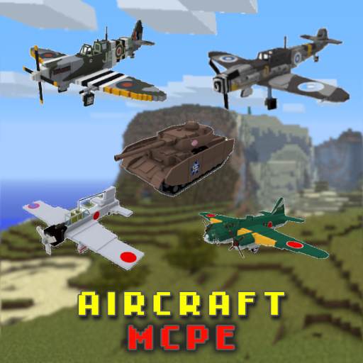 MCPE Aircraft &amp; Tanks Mod icon
