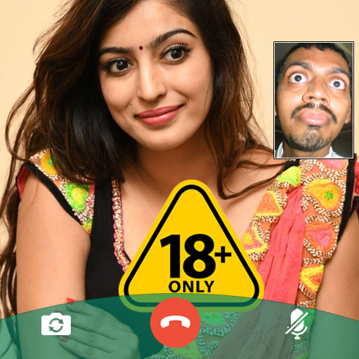Hot Indian Girlfriend Fake Chat Video Call icon