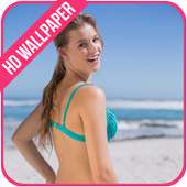 Beach Hot Girls HD Wallpaper