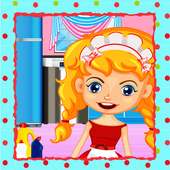 Kitchen Cleaning Game For Kids