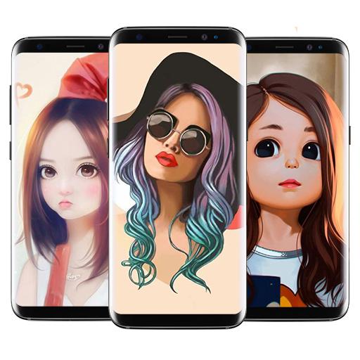 Girly Wallpapers أيقونة