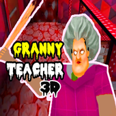 Horror Scary  Granny Teacher: The Scary Game Mod icon