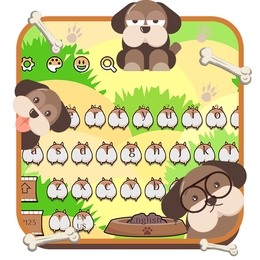 Cute Dog Stickers Theme icon