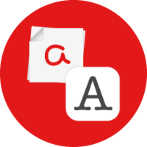 Text To Hand Writing Text icon