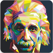 Albert Einstein Wallpaper 4k icon