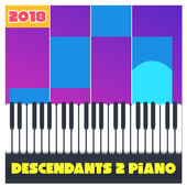 Descendants 2 Piano game song icon
