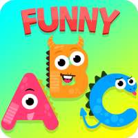 Funny Alphabet For Kids - ABC Learning For Kids