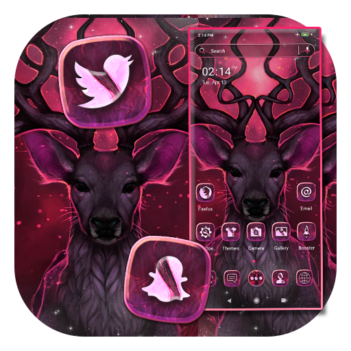 Deer King Theme Launcher icon