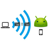 Remote access &amp; file sharing / transfer icon