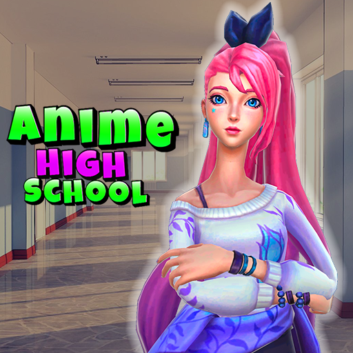 Anime High School 3D - High School Games icon