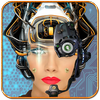 Robotic Face Photo Editor App icon