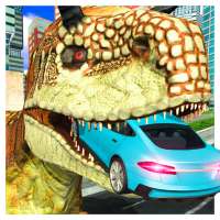 3D Dinosaur Rampage: Destroy City As Real Dino